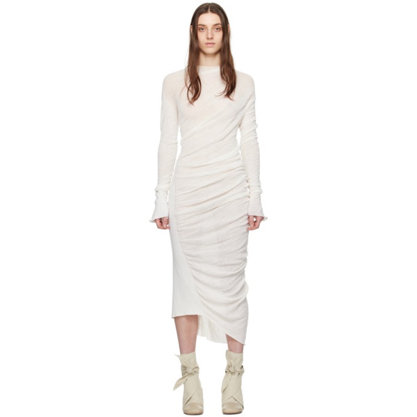  이세이 미야케 ISSEY MIYAKE 오프화이트 Off-White Ambiguous Midi Dress 241809F054010