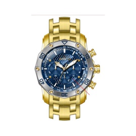 Invicta Pro Diver Chronograph Quartz Blue Dial Mens Watch 38444