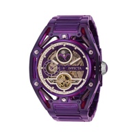 Invicta S1 Rally Automatic Day-Night Purple Dial Mens Watch 42134