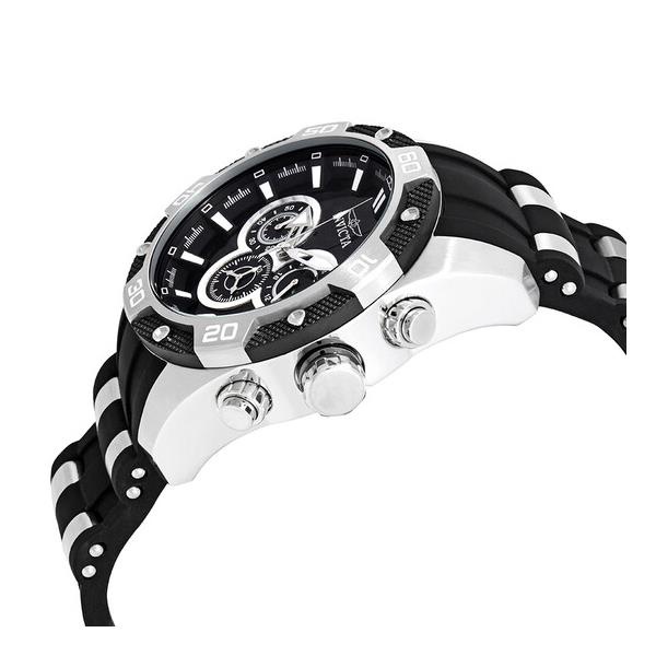  Invicta Speedway Chronograph Black Dial Mens Watch 25832