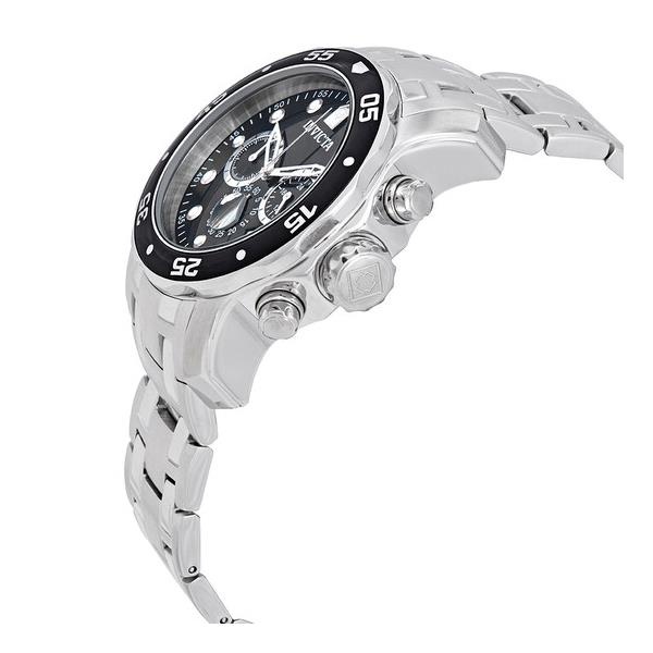  Invicta Pro Diver Chronograph Black Dial Mens Watch 0069