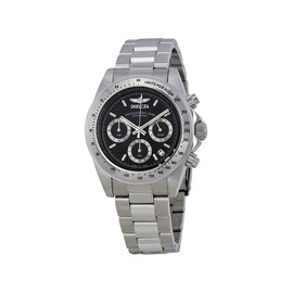 Invicta Speedway Chronograph Black Dial Mens Watch 9223