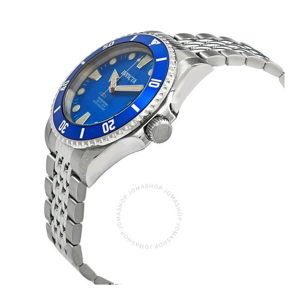  Invicta Pro Diver Automatic Blue Dial Stainless Steel Mens Watch 33503