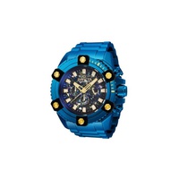 Invicta MEN'S Coalition Forces Chronograph Stainless Steel Blue (Abalone) Dial Watch 35977