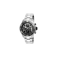 Invicta MEN'S Pro Diver Chronograph Stainless Steel Black Dial 22412