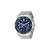Invicta MEN'S Pro Diver Chronograph Stainless Steel Blue Dial Watch 33996