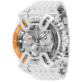 Invicta MEN'S Coalition Forces Chronograph Stainless Steel Silver-tone Dial Watch 42908