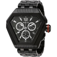 Invicta MEN'S Speedway Chronograph Stainless Steel Charcoal Dial Watch 46103