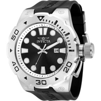 Invicta MEN'S Pro Diver Stainless Steel Black Dial Watch 36996