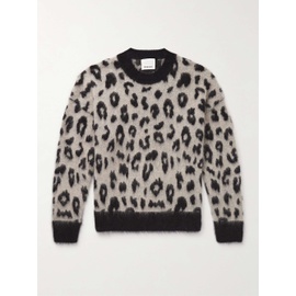 이자벨마랑 ISABEL MARANT Tevy Leopard-Jacquard Brushed-Knit Sweater 1647597331684010