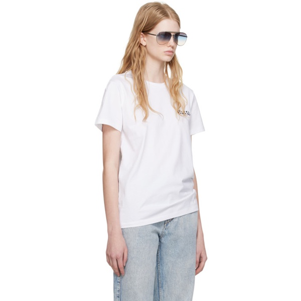 이자벨마랑 이자벨마랑 Isabel Marant White Vidal T-Shirt 231600F110016