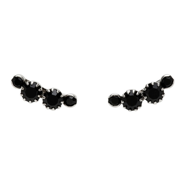 이자벨마랑 이자벨마랑 Isabel Marant Silver & Black A Wild Shore Earrings 221600F022017