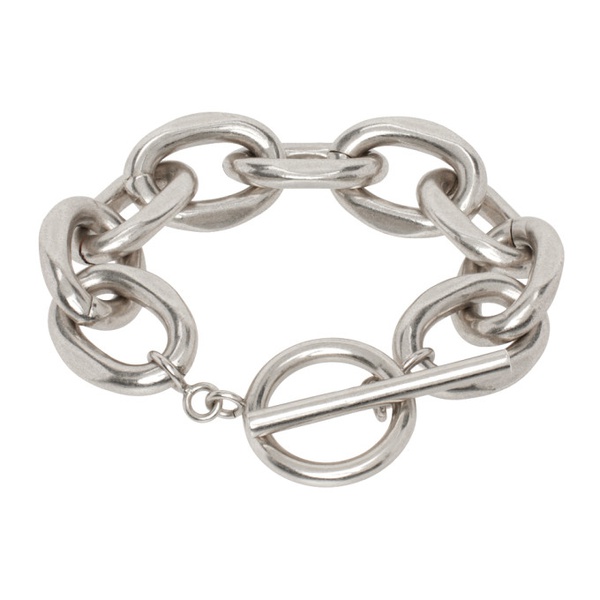 이자벨마랑 이자벨마랑 Isabel Marant Silver Cable Chain Bracelet 232600M142019