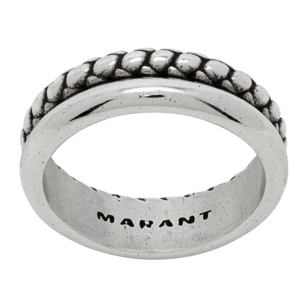 이자벨마랑 이자벨마랑 Isabel Marant Silver Band Ring 232600M147000