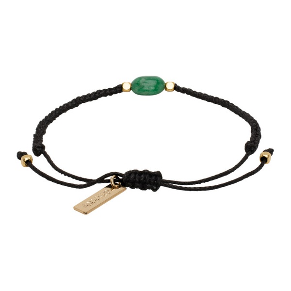 이자벨마랑 이자벨마랑 Isabel Marant Black & Green Chumani Bracelet 241600F020006