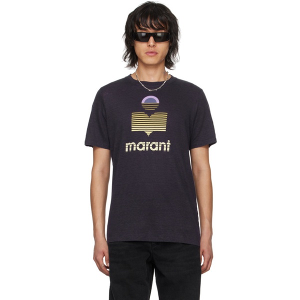 이자벨마랑 이자벨마랑 Isabel Marant Purple Karman T-Shirt 241600M213000
