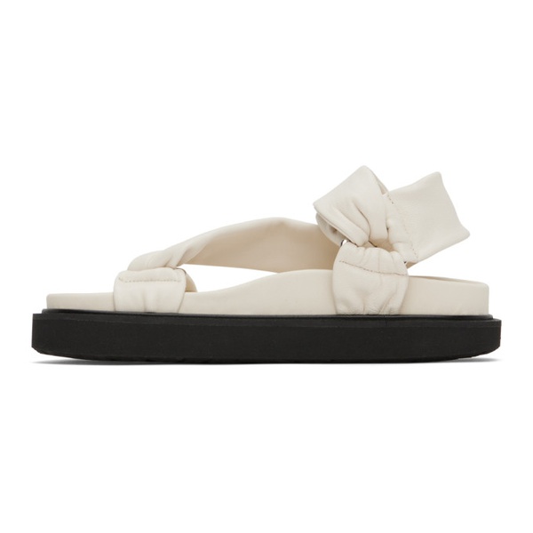 이자벨마랑 이자벨마랑 Isabel Marant White Naori Leather Sandals 241600F124001