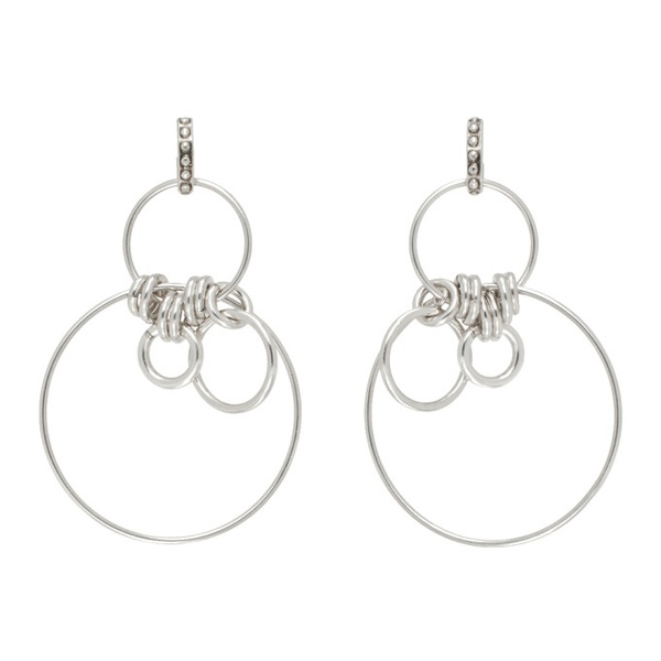 이자벨마랑 이자벨마랑 Isabel Marant Silver Multi Ring Boucle Earrings 232600F022024