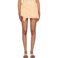 이자벨마랑 Isabel Marant Orange Tripsy Miniskirt 231600F090013