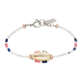 이자벨마랑 Isabel Marant White Beaded Bracelet 231600M142016