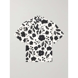자크뮈스 JACQUEMUS Camp-Collar Floral-Print Linen Shirt 1647597328675706