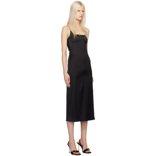  자크뮈스 JACQUEMUS Black Les Classiques La Robe Notte Midi Dress 241553F054002