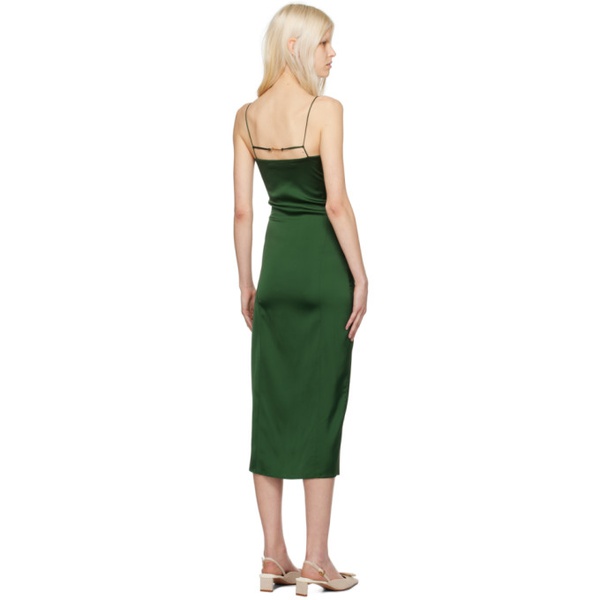  자크뮈스 JACQUEMUS Green La Robe Notte Midi Dress 241553F054004