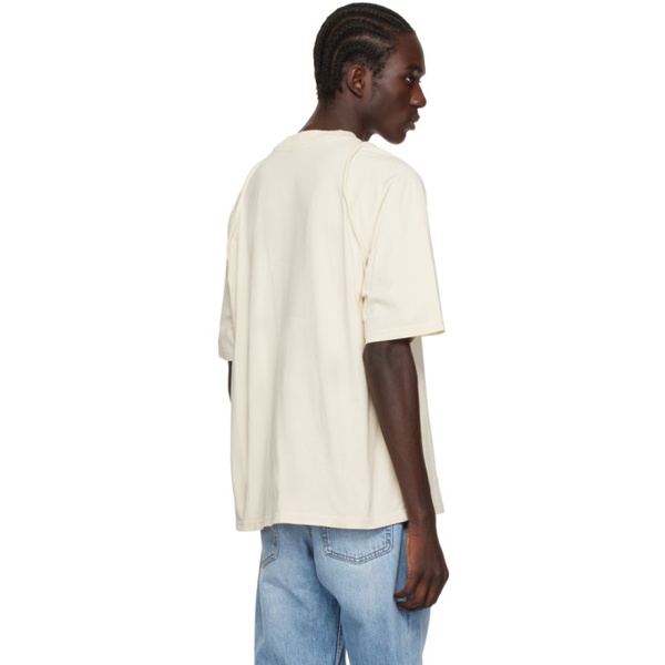  자크뮈스 JACQUEMUS Beige Les Classiques Le T-Shirt Camargue T-Shirt 241553M213009