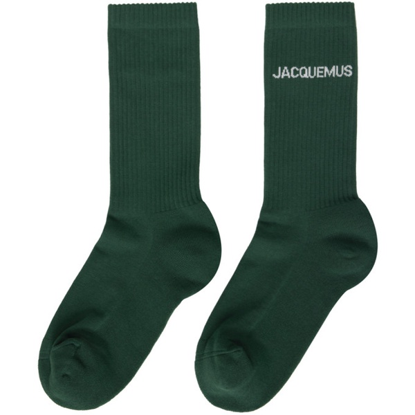  Green Les Chaussettes 자크뮈스 Jacquemus Socks 241553M220003