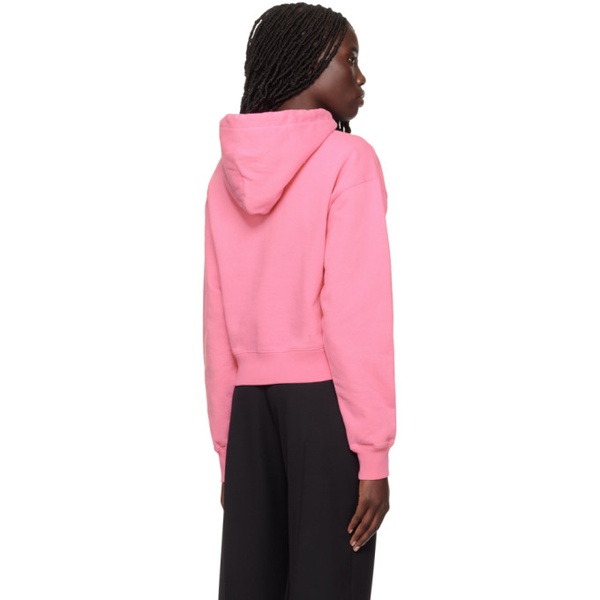  자크뮈스 JACQUEMUS Pink Les Classiques Le hoodie Gros Grain hoodie 241553F097006