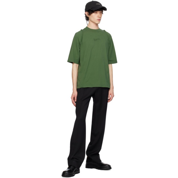  자크뮈스 JACQUEMUS Green Les Classiques Le t-shirt Camargue t-shirt 241553M213011