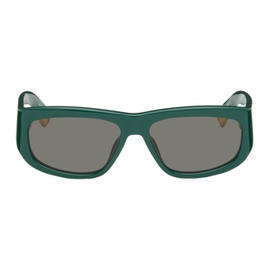 자크뮈스 JACQUEMUS Green Les Lunettes Pilota Sunglasses 241553M134004