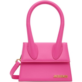 자크뮈스 JACQUEMUS Pink Les Classiques Le Chiquito moyen Bag 241553F048066