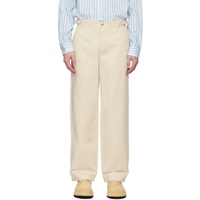 자크뮈스 JACQUEMUS 오프화이트 Off-White Les Classiques Le pantalon Jean Trousers 241553M191002