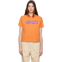 자크뮈스 JACQUEMUS Orange Le T-Shirt Desenho T-Shirt 231553F110077