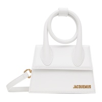 자크뮈스 JACQUEMUS White Le Chiquito Noeud Bag 232553F048044