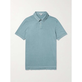 JAMES PERSE Supima Cotton-Jersey Polo Shirt 1647597336219337