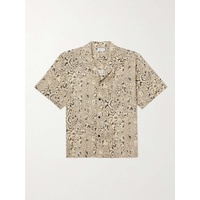 존 엘리어트 JOHN ELLIOTT Camp-Collar Printed Cotton-Blend Poplin Shirt 1647597329945597