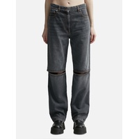 JW 앤더슨 JW Anderson CUT OUT KNEE BOOTCUT JEANS 884231