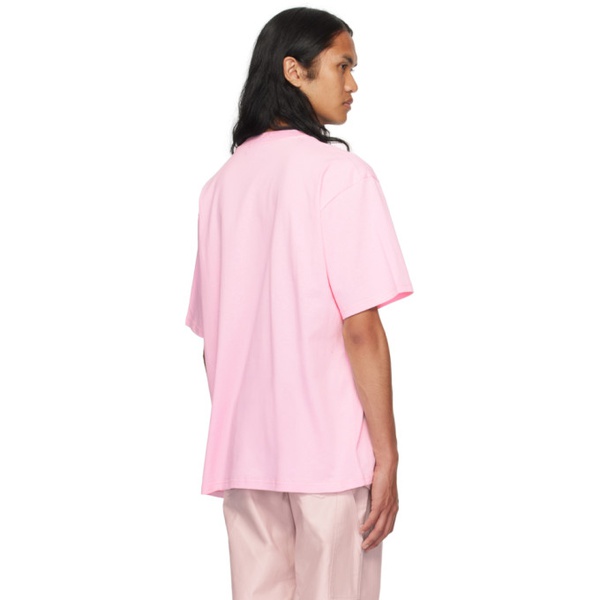  JW 앤더슨 JW Anderson Pink Chest Pocket T-Shirt 232477M213003