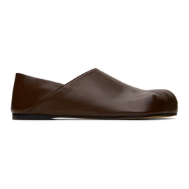 JW 앤더슨 JW Anderson Brown Paw Loafers 241477F121011