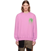 JW 앤더슨 JW Anderson Pink Slime Classic Sweatshirt 222477M204004