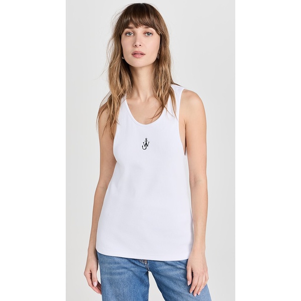  JW 앤더슨 JW Anderson Anchor Embroidery Tank Top JANDE30575