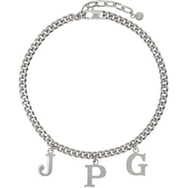 장 폴 고티에 Jean Paul Gaultier Silver The JPG Necklace 241808M145005