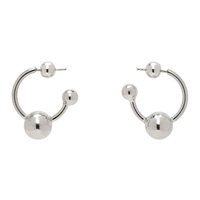 장 폴 고티에 Jean Paul Gaultier Silver Piercing Earrings 242808M144009