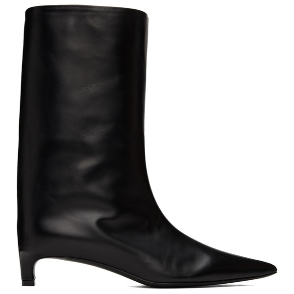 질샌더 질샌더 Jil Sander Black Pointed Toe Boots 232249F114000