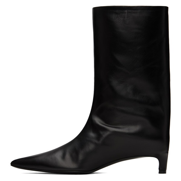 질샌더 질샌더 Jil Sander Black Pointed Toe Boots 232249F114000