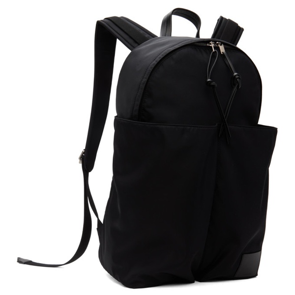 질샌더 질샌더 Jil Sander Black Pilot Backpack 232249M166001
