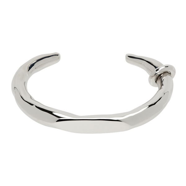 질샌더 질샌더 Jil Sander Silver Cuff Bracelet 241249F020000