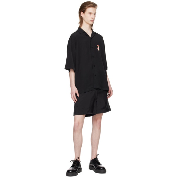 질샌더 질샌더 Jil Sander Black Embroidered Shirt 241249M192021